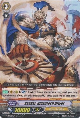 Seeker, Gigantech Driver (BT16/057EN) - Booster Set 16: Legion of Dragons & Blades ver.E