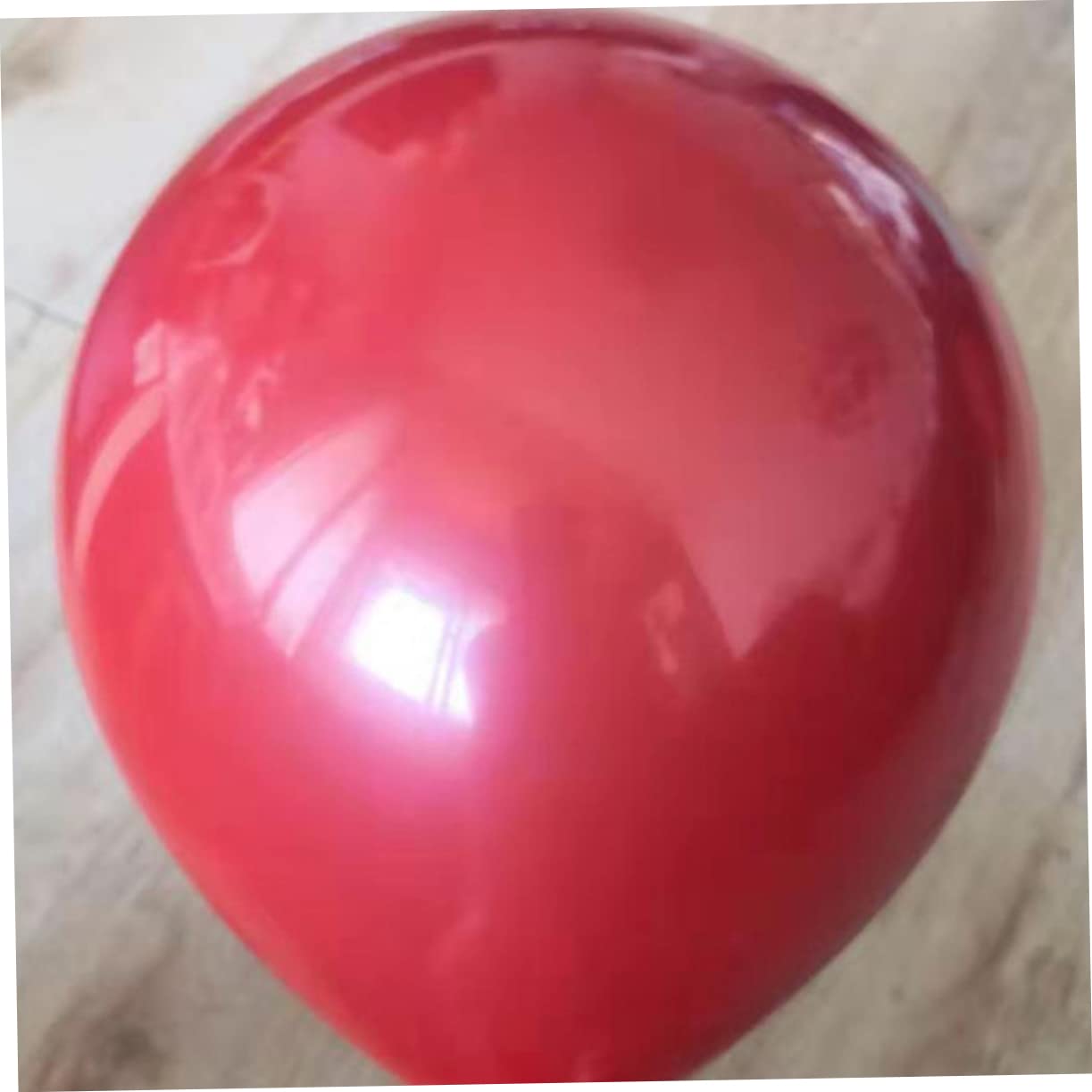 Palloncini Decorativi Matrimonio in Lattice Rosso 25 Pezzi 18 Pollici | Festa e Banchetto, Atmosfera Romantica, Set da 25, Accessori per Allestimenti e Bomboniere