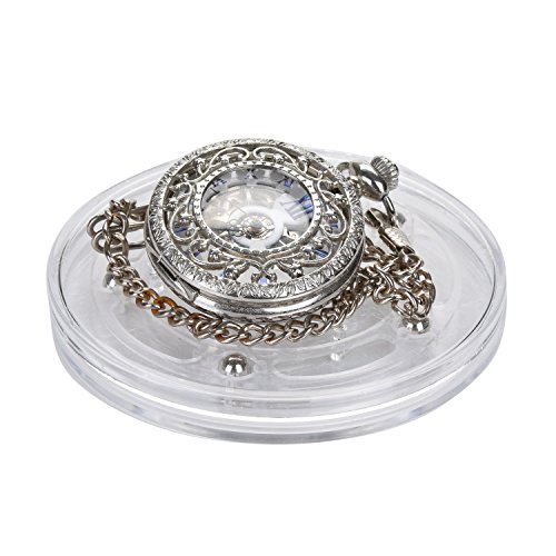 Tambee 4Pcs 3Inch Acrylic Lazy Susan Turntable Organizer Revolving Display Base White Acrylic For Spice Rack Table Cake Kitchen Pantry Decorating #TOP3