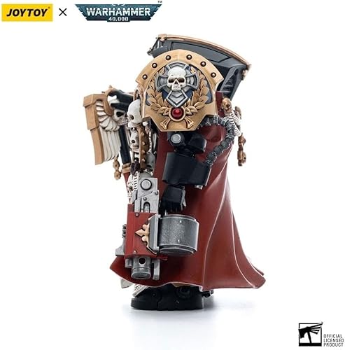 Miniatura 4 de JoyToy Warhammer 40K Ultramarines Terminator Capellán Hermano Vanius Figura a escala 118