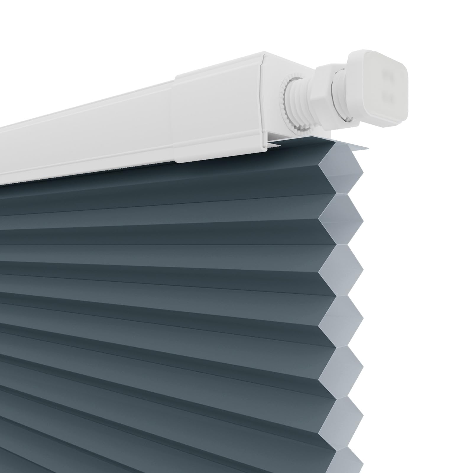 Changshade Custom No Drill No Tools Cordless Cellular Shades Light Filtering, 1.5” Honeycombs Blinds for Window, Room Darkening Cellular Shades,