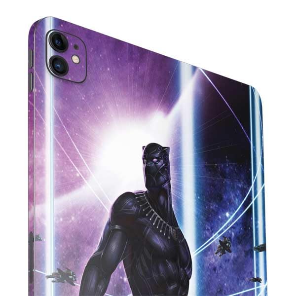 Skinit Decal Tablet Skin Compatible with iPad Pro 12.9in (2021) - Officially Licensed Marvel Black Panther Intergalactic Empire of Wakanda Design