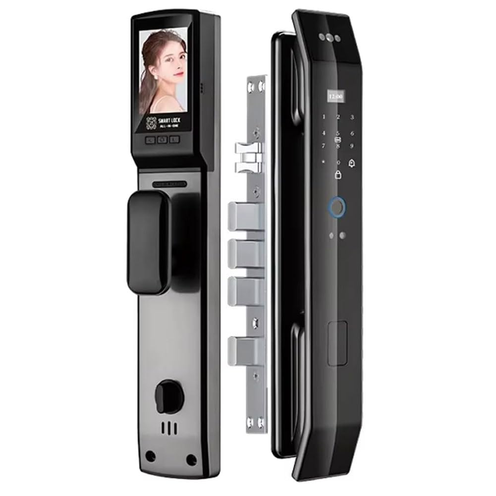 Hlgkby Smart Lock Door Front Wifi Digital Door Lock Smart Door Lock Smart Locks Intelligent Door Locks Biometric Door Lock Code Bluetooth Wifi Fingerprint Password Smart Electronic Door Lock