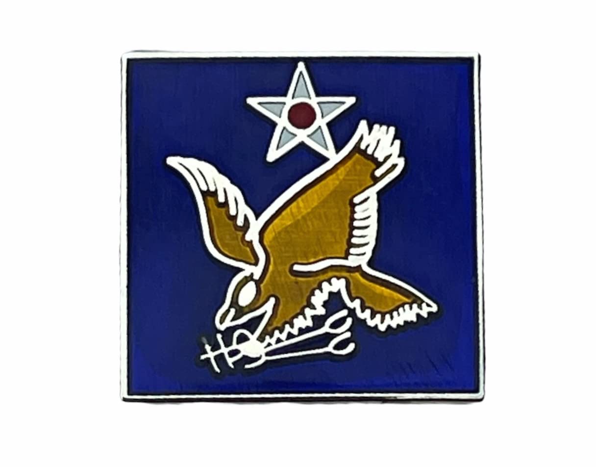 2nd Air Force USAF 2AF 3/4 inch Hat or Lapel Pin EE14687 F1D26C, Small, Metal, no gemstone