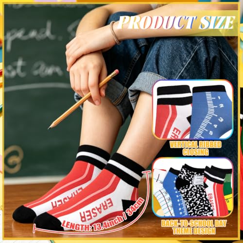Image of 6 Pairs Ankle Socks for Women Men Novelty Gifts For Women Halloween Christmas Festival Birthday Gift