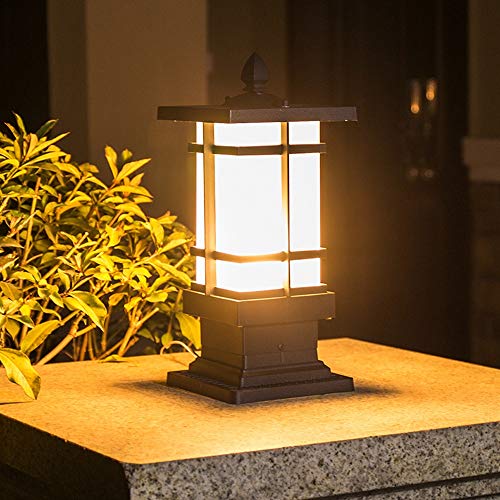 Luminaire de terrasse en treillis MOCHAMIK étanche style chinois