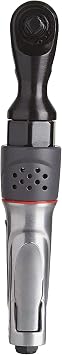Ingersoll Rand 107XPA 3/8 Air Ratchet Wrench, Heavy Duty, 54 ft lbs Max Torque Output, Variable Speed Lever Style Throttle, 360 Degree Adjustable Exhaust