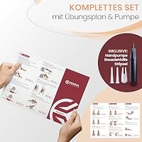 KIANA SPORTS Gymnastikball & Sitzball – Yoga Ball für Fitness & Büro – Ansicht 6