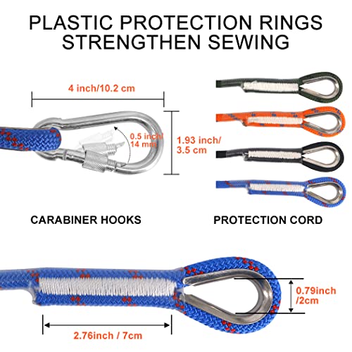 NewDoar 18KN Static Climbing Rope 10mm(3/8in) Accessory Cord Equipment 33FT(10M) - Image 4