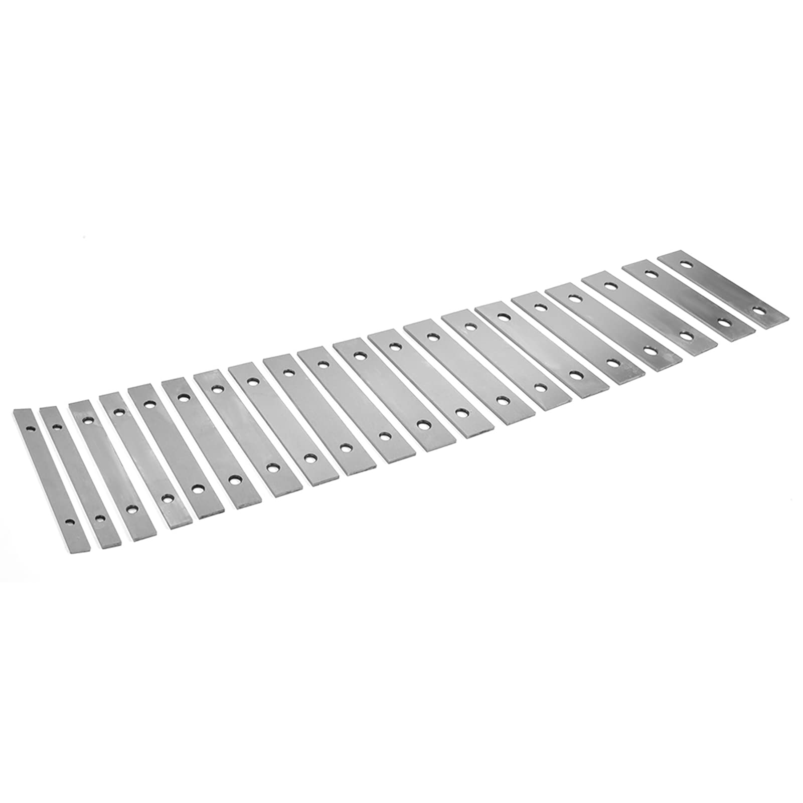 20Pcs Parallel Blocks 1/8inch Parallel Block Steel Parallel Set Adjustable Parallel Block Parallel Block Steel Parallel Set Adjustable Straightedge Bar Blocks