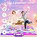 Mileonaim Dance Mat Toy Gift for Kids Ages 3 4 5 6 7 8 9 +, 2 Player Electronic Dance Pad with Music & Lights, for Boys and Girls Fun Floor Game for Birthdays, Christmas, Active Play at Home
