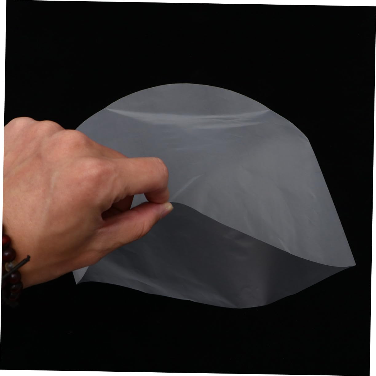 NUOBESTY 50pezzi Custodie Trasparenti Protettive per CD da Buste Resistenti Senza Aletta Manicotti Interni AntiGraffio e Deterioramento per Conservazione Sicura