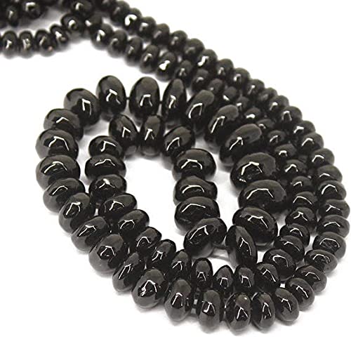 Perles de spinelle noire naturelle pour fabriquer vos bijoux bohèmes chic
