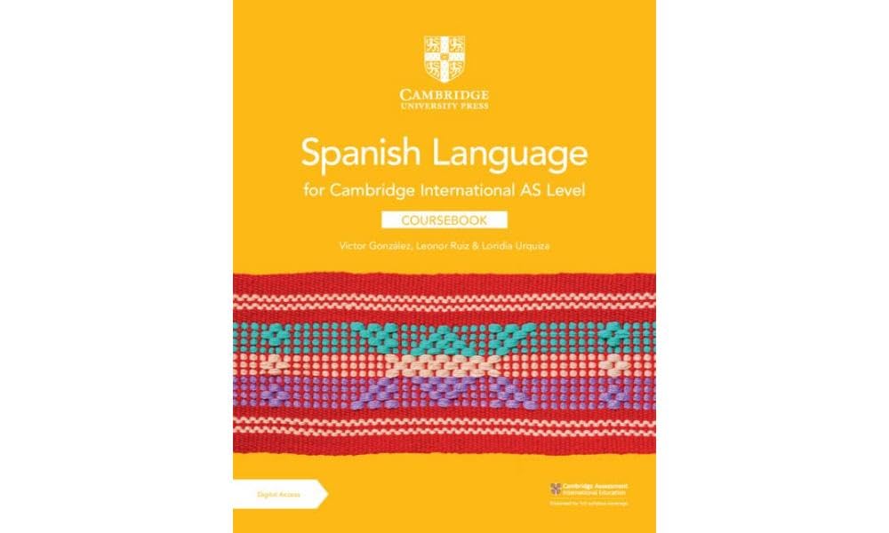 Cambridge International AS Level Spanish Language Coursebook with Digital Access (2 Years)
