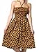 One-size-fits-most Tube Dress/Coverup with Animal Print - Giraffe