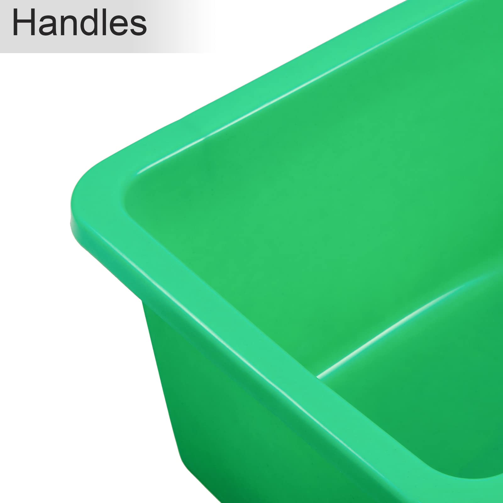 Outus 84 contenitori in plastica impilabili per organizzare libri, giocattoli, con 120 etichette autoadesive, per biblioteca, scuola, ufficio, casa, 6 colori