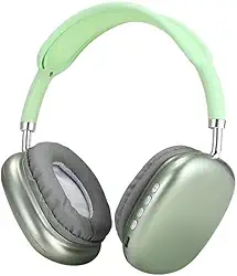 Fone Estéreo Bluetooth Sem Fio com Rádio FM e SD Card – Áudio com Microfone Embutido (Verde)