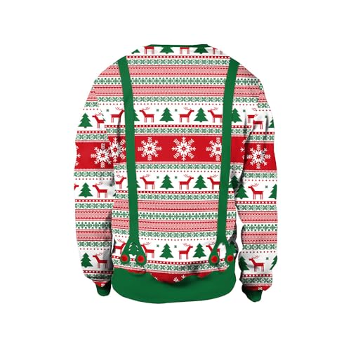 Grajtcin Ugly Couples Christmas Sweater Funny 3D Print | Men Women Xmas Sweatshirts Halloween Cosplay Party Holiday Family Gatherings Winter Pattern Outfit 3 Grajtcin Ugly Couples Christmas Sweater Funny 3D Print | Men Women Xmas Sweatshirts Halloween Cosplay Party Holiday Family Gatherings Winter Pattern Outfit - Image 4