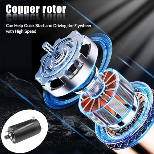 Starter Motor para Harley-Davidson Dyna 85-88 / Electra Glide 83-88 / Fat Bob 79-81 / Heritage Softail 86-88 / Low Glide 77-85 / Softail 84-88 / Super Glide 75-88 Reemplaza 31570-73 miniatura 6