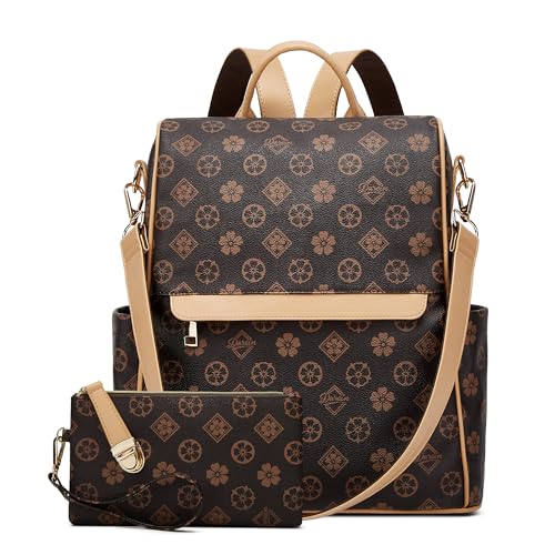 Darein Backpack Purse for Women Teacher Bag Womens Backpacks Leather Travel Work Backpack Fashion
