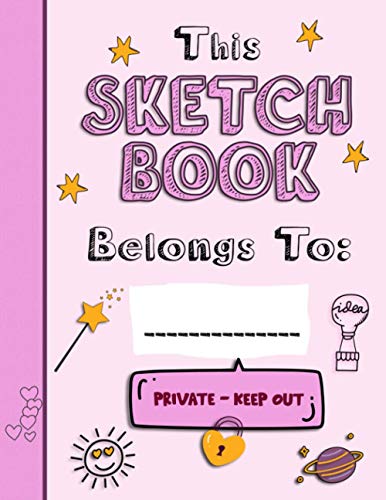 Sketch Pad for Kids: A Large Sketchbook for Kids with 110 Premium White Pages | Perfect for Drawing, Coloring, Sketching and More