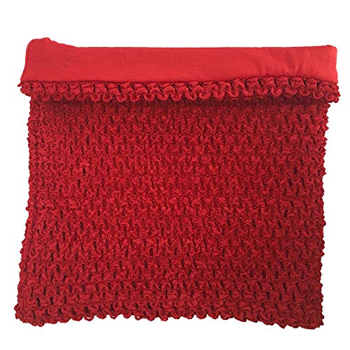 Image of 8inches Lined Crochet Tutu Top Chest Wrap for Girls DIY Tutu Dress Pettiskirt Tube Tops