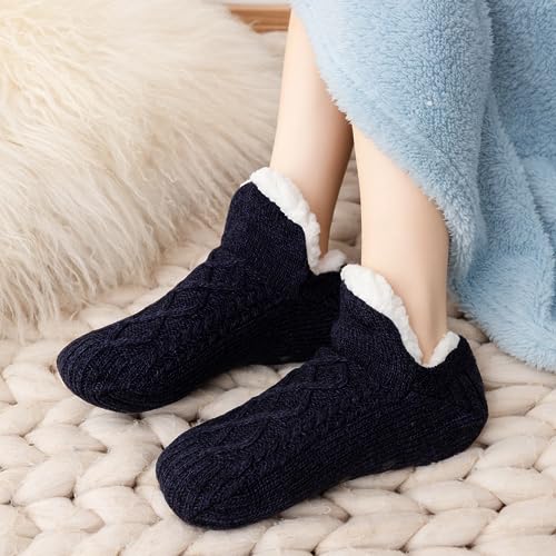 Warm Fuzzy Winter Socks for Women - Warm Thick Socks, Thermal Snow Socks for Cold Weather2