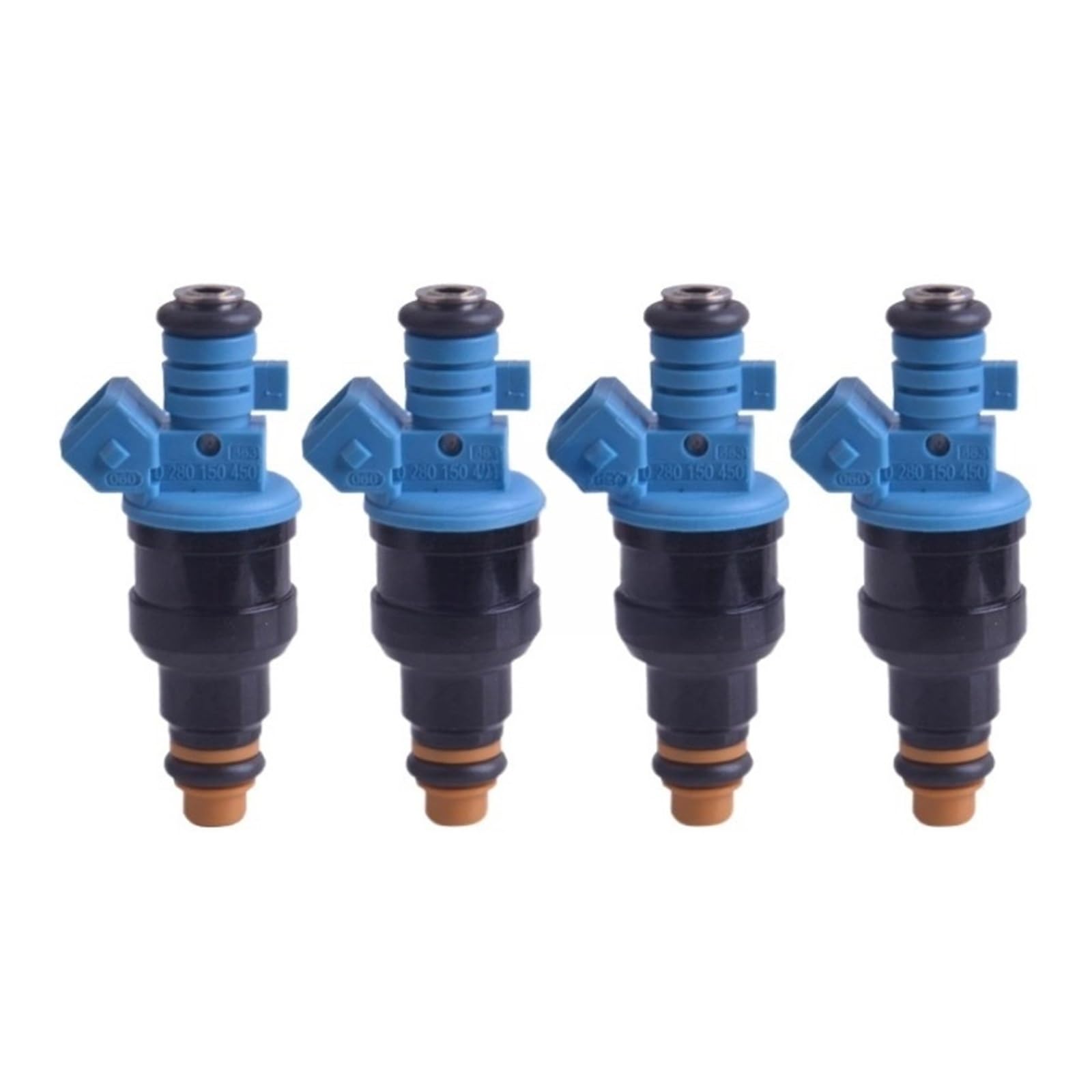 4X Kraftstoffeinspritzdüse OE 0280150450 kompatibel for Lancia Kappa FIAT Coupe 2.0L 3.0L EV1 Stecker 0 280 150 450 Bico-Einspritzung