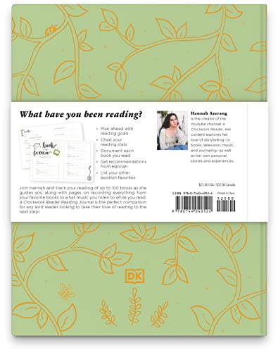 A Clockwork Reader Reading Journal: Record Your Thoughts on Up to 100 Books. Personalize Each Entry