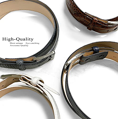 JT911135-NB Grove Genuine Full-Grain Cowhide Leather Dress Belt 1-3/8"(35mm) Wide, Assembled in The USA4