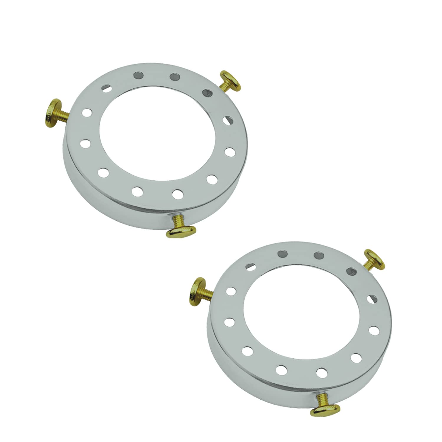 LEDSone 2 Pcs UNO Type Lamp Shade Holder 50mm Fitter Adapter Ring for Pendant Lights Screw-On Lamp Holder Converter for Ceiling & Wall Lamps โ image 1