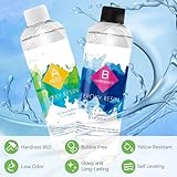 Crystal Clear Epoxy Resin Kit 600ml (21oz) - High Gloss & UV Resistant for DIY Art, Jewelry Making, Mould Casting Resin Epoxy with Gloves, Mixing Cups, Wooden Sticks for Beginners & DIY Art Projects - Image 3