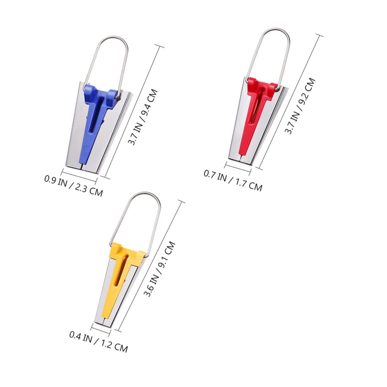 HOODANCOS Precision Bias Tape Makers Sewing Machine Attachment Quilting Bias Binding Tool Set for DIY Crafts