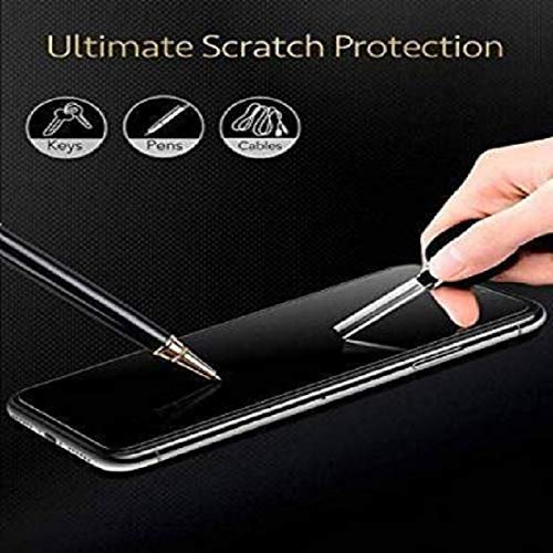 Image of Screen Protector for RealMe C17 (Black) Tempered Glass Edge-to-Edge 6D Screen Guard With Installation Kit