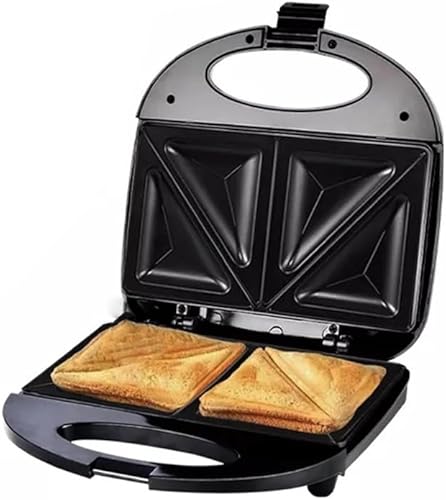 Panini Press Sandwichera con luces indicadoras, prensa eléctrica Panini de 750 W, prensa para sándwich, revestimiento antiadherente, sándwiches de