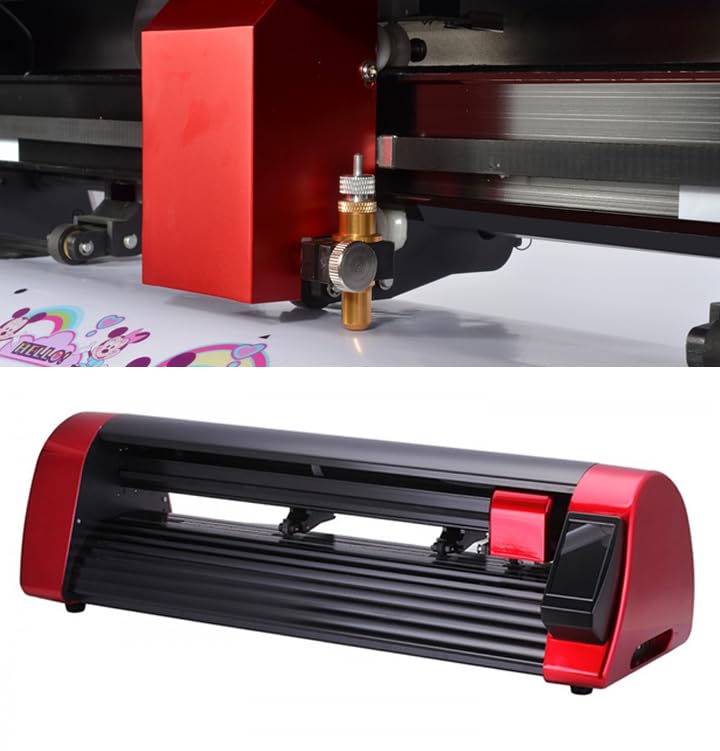 Image of MY PRINT | V24 | 24inch | Upto 350 GSM Paper Cutting Plotter | With High Pressure | Auto Feeding Sensor | Paper Card | Vinyl, Sticker, Multipurpose Machine | for Business Supplies Products