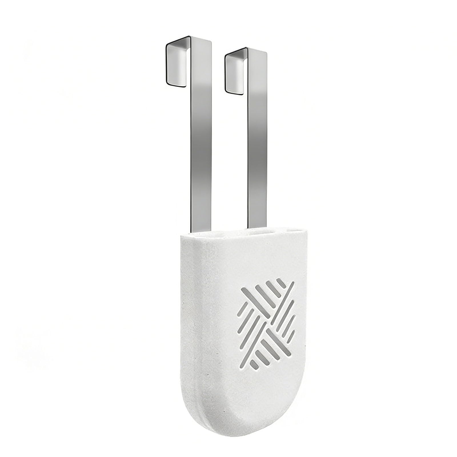 Snorvixre Modern ABS Toilet Bowl Dispenser Attaches Easily to Reservoirs Holds Tablets Firmly Anti Slip Cleaner Stand
