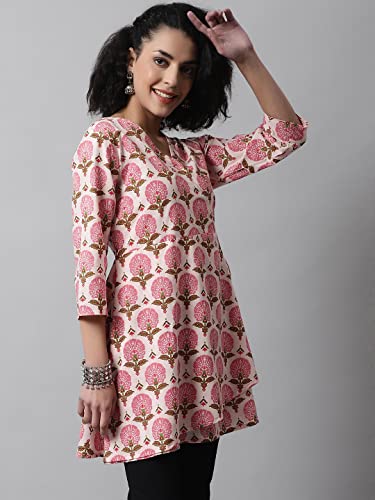 Image of feranoid Women Cotton Angrakha Kurti