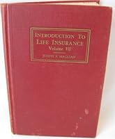 Introduction to Life Insurance Volume III Collectible B007XEIS4Q Book Cover