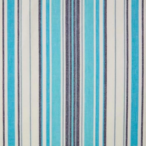 HOMESCAPES 100% Cotton Fabric with Stripes Cover