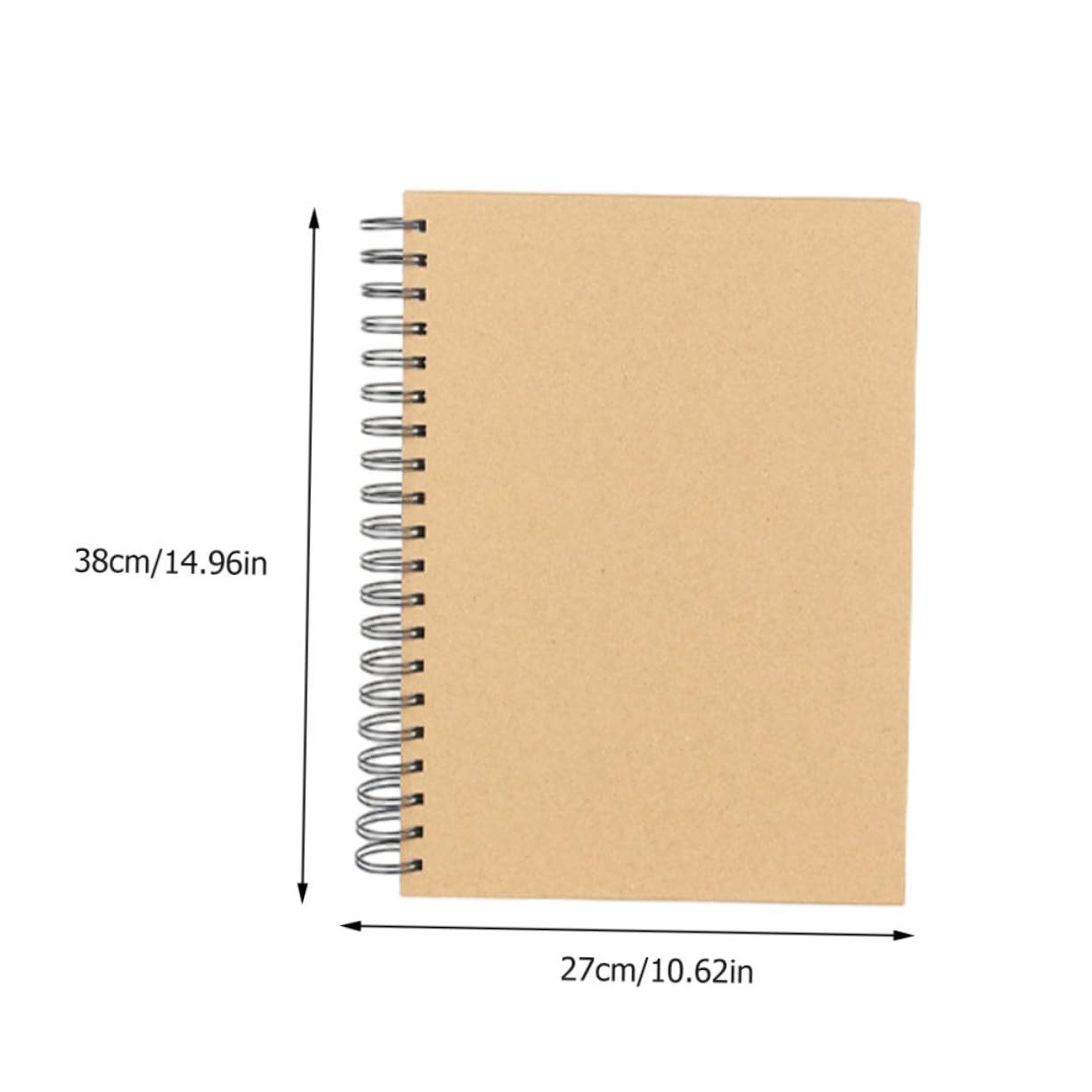 PLAFOPE Amateur Skizzenbuch mit 60 Blatt Dickem Papier Blanko Zeichenblock für Schüler Flach Liegendes Malbuch zum Zeichnen und Skizzieren