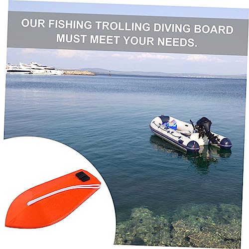Planche de traîne x2 pour la pêche en mer : la solution pour stabiliser votre leurre en plongée - 4