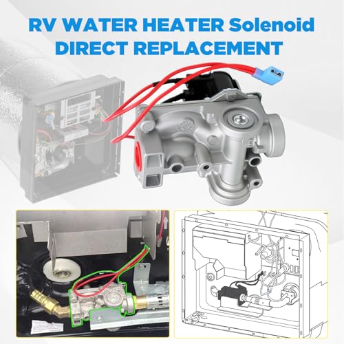 Image of AITKEN 93844 RV Gas Valve for Atwood 6 /10 Gallon DSI Water Heaters | Fits Atwood 6 /10 Gallon DSI Water Heaters; Replaces 93844, 20342