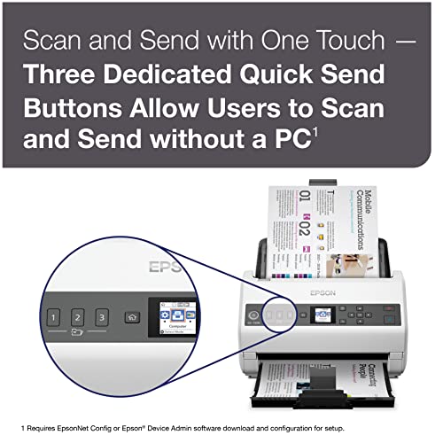 Epson DS-730N Network Color Document Scanner - image 4
