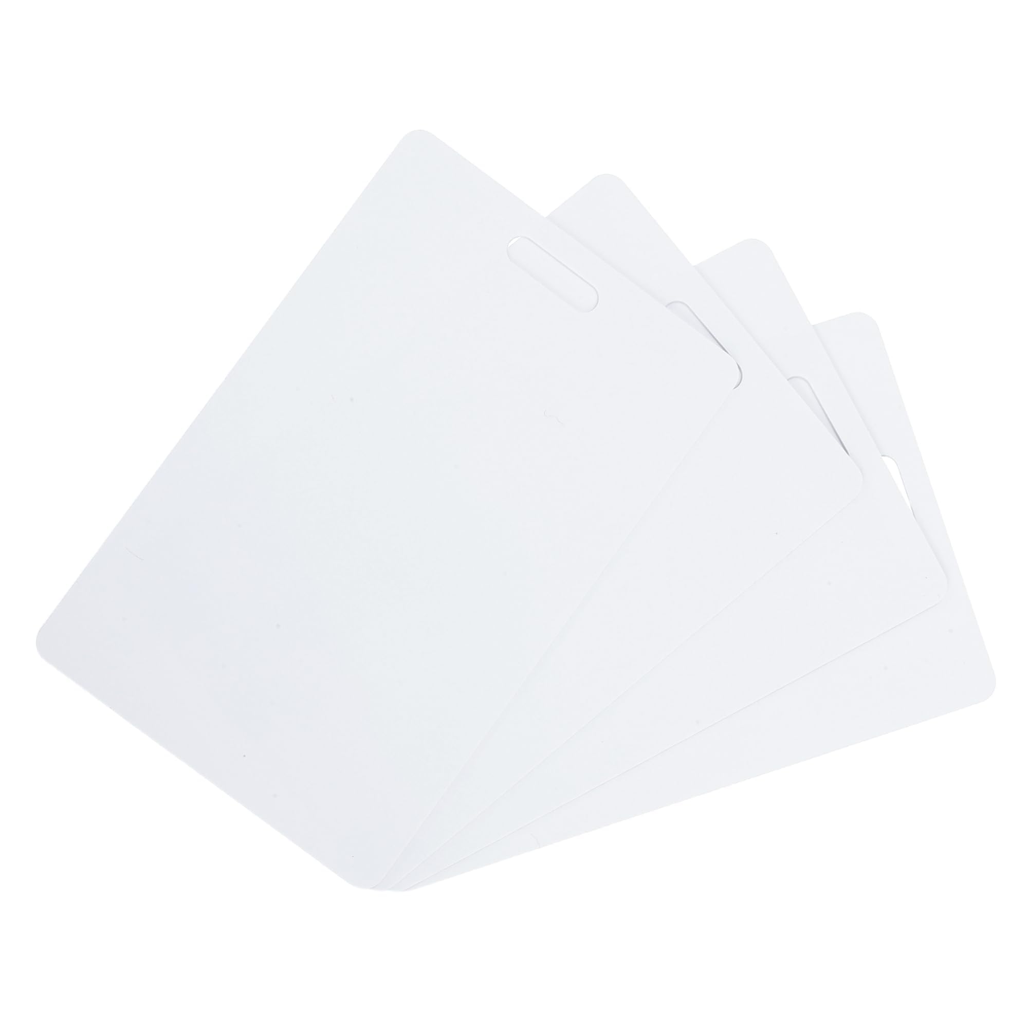 QUARKZMAN 200 Stück Leere PVC-Karten 20mil ID Für ID-Ausdrucker Grafik Weiß