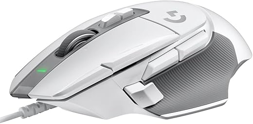 Logitech G502 X Wired Gaming Mouse – LIGHTFORCE Hybrid Optical-Mechanical Primary switches, Hero 25K Gaming Sensor, Compatible with…