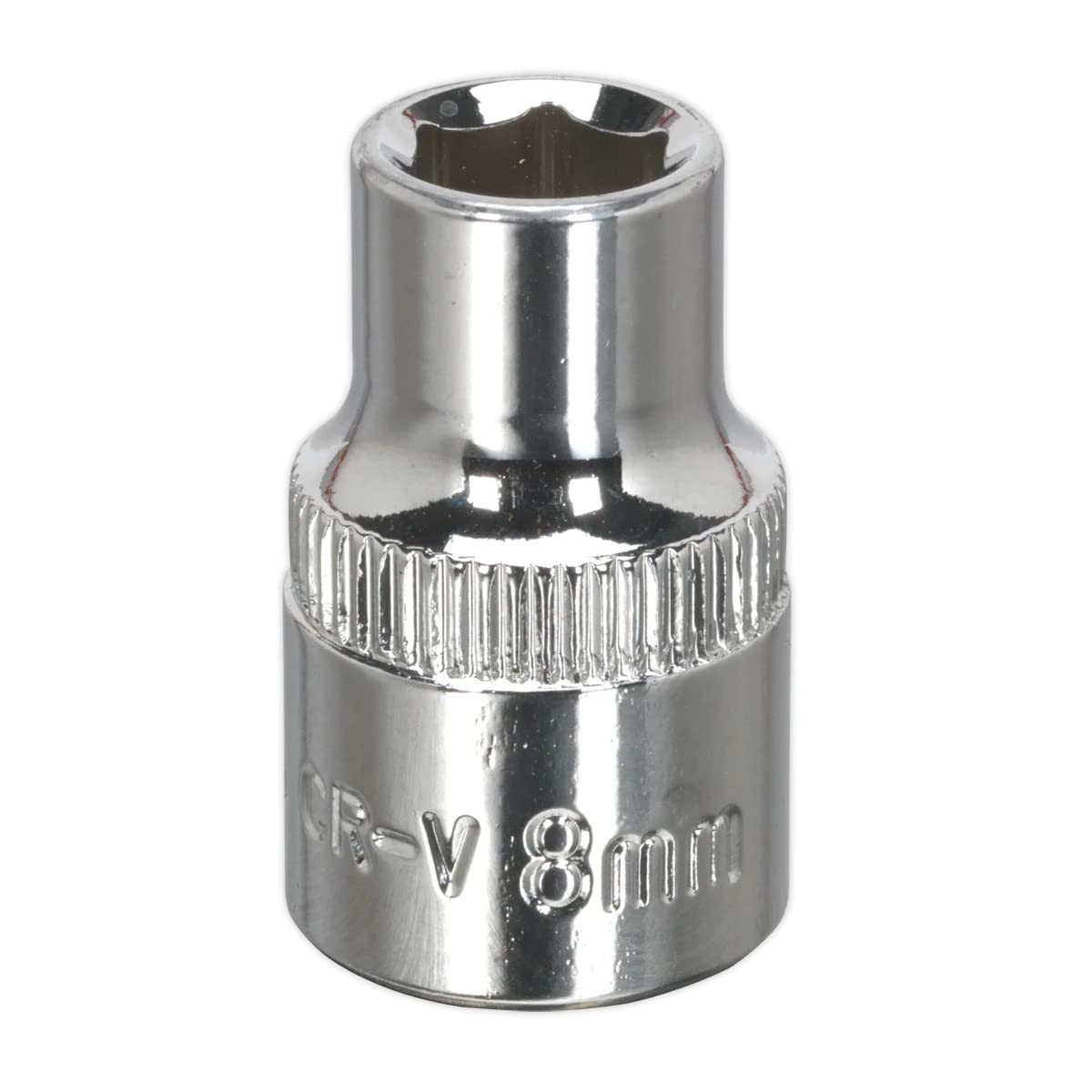Sealey Sp3808 Walldrive Socket 8Mm 3/8Sq Drive Fully Polished