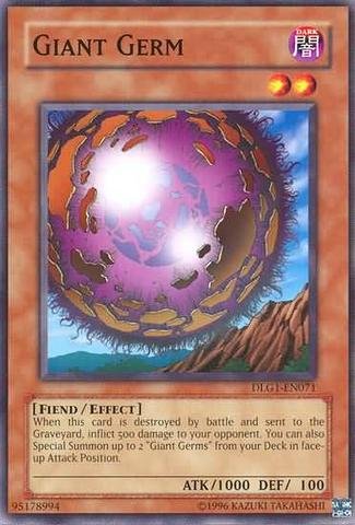 Yu-Gi-Oh! - Giant Germ (DLG1-EN071) - Dark Legends - Unlimited Edition