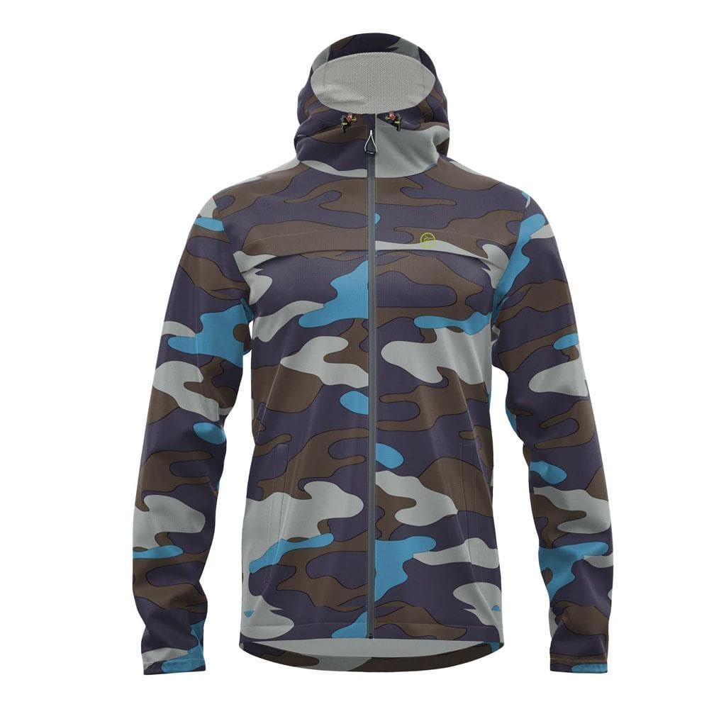 Red Elk - Chaqueta cortavientos y agua ligera y compacta Agua - Negro-S