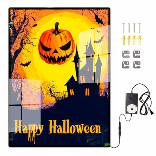 Cjgyz A2 LED Backlit Poster Frame Light Box, Fits 420×594mm (16.54×23.39in) Posters, NOT US 16×24, Dimmable Wall-Mount Ultra-Slim 10mm Aluminum Frame, Black